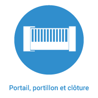 portail portillon cloture