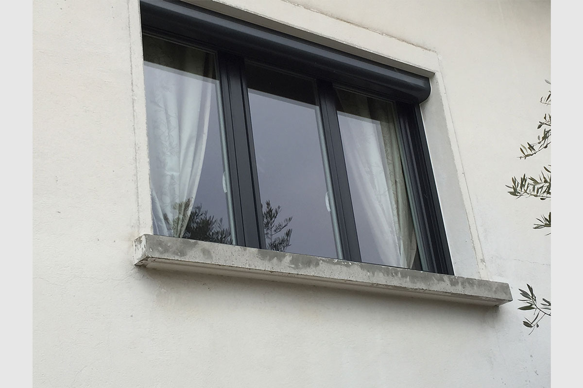 Fenêtre PVC avec volet roulant