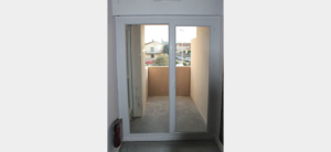 Porte-fenêtre PVC blanc double