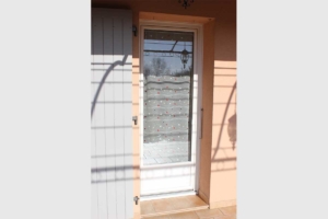 Porte-fenêtre PVC blanc