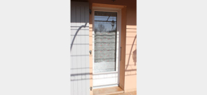 Porte-fenêtre PVC blanc