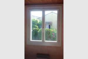 Photo Fenêtre en PVC de coloris blanc