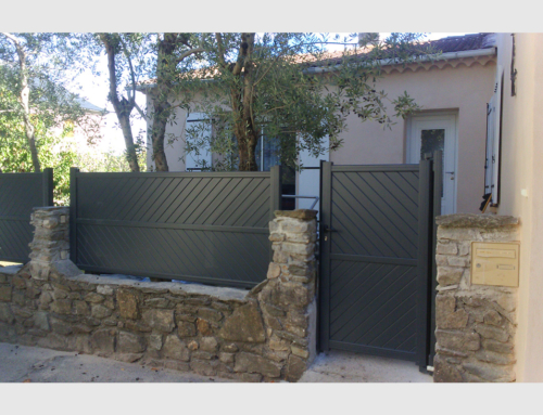 Cloture et Portillon en aluminium