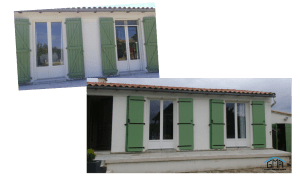 Volets battants aluminium et portes-fenetres pvc GMA Fenêtres à Alès