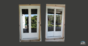 Portes-fenêtres en PVC blanc par GMA Fenêtres à Alès