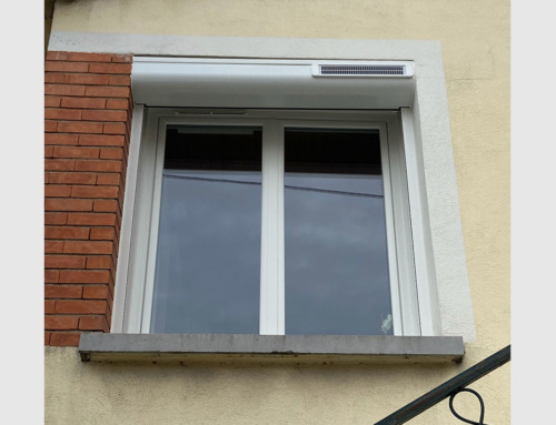 Volet roulant aluminium solaire