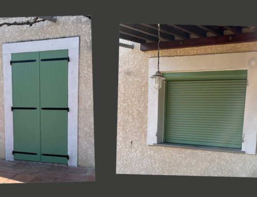 Rénovation volets battants et roulant, porte d’entrée.