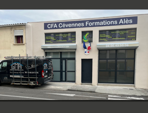 Rénovation des menuiseries du nouveau CFA à Alès